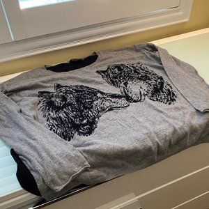 DKNY | Kissing Wolves Sweater (Large)